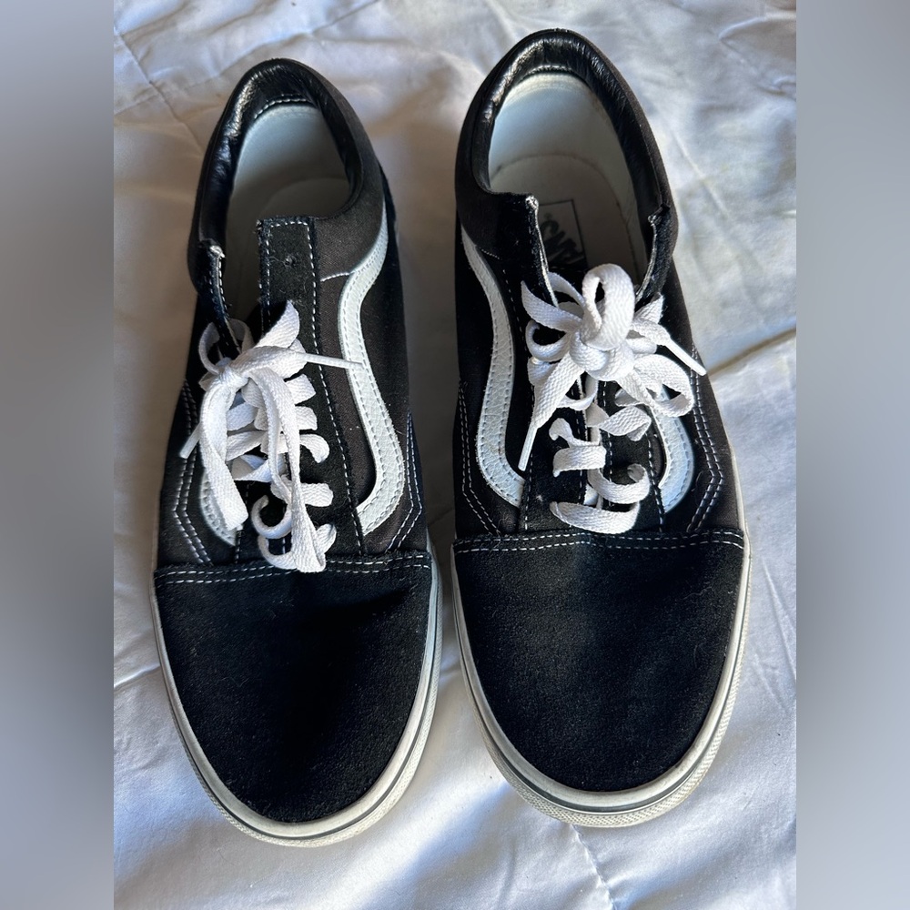 Vans Old School Black and White 10.5